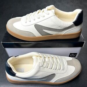 Womens Sneakers DV by Dolce Vita Voyage Size 11 Grey White Retro Gum Sole NEW
